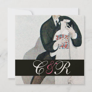 ROMANTISCHE BRUID & BRUIDEGOM HUWELIJKSPARTIJ INIT KAART