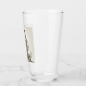 Romantische bruidstaart Glass Cup. Glas (Links)