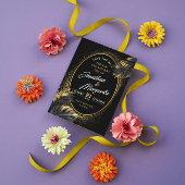 Romantische bruiloft-cadeau uitnodiging - tijdloos