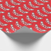 Romantische bruiloft Jubileum Cadeaupapier (Hoek)