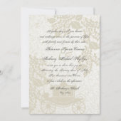 Romantische bruiloft kaart (Voorkant)