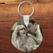  Romantische bruiloft Sleutelhanger (Voorkant)