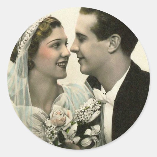 Romantische bruiloft stickers (Voorkant)