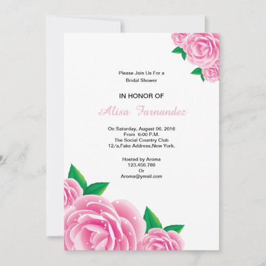 Romantische bruiloft Vrijgezellenfeest Kaart (Voorkant)