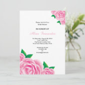 Romantische bruiloft Vrijgezellenfeest Kaart (Staand voorkant)