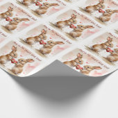 Romantische Bunny Kaart - voor altijd van jou Cadeaupapier (Hoek)