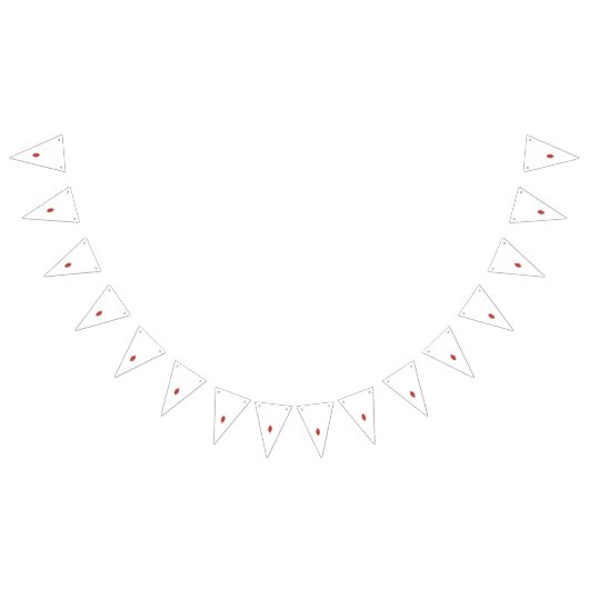 Romantische Bunting Banner | Kus Decoratie Feestje (Alle)