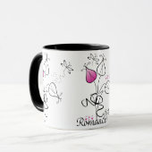 Romantische cadeaumok mok (Voorkant links)