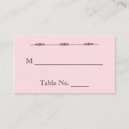 Romantische Cartoon bruiden trouwplaats kaarten Plaatskaartje