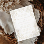 Romantische Chinoiserie Antiek Franse gouden bruil Kaart