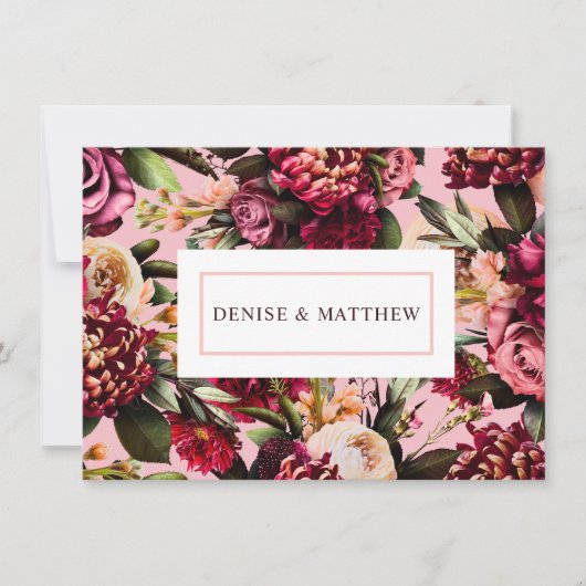 Romantische Chrysant op amandelbloesem (Voorkant)