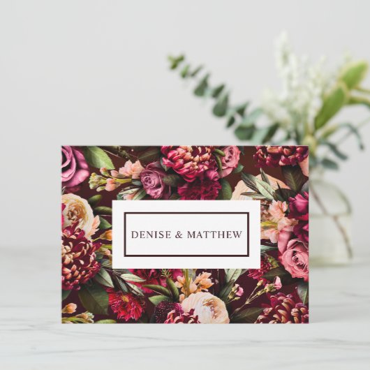 Romantische chrysant op wijn (Staand voorkant)