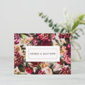 Romantische Chrysanthemum op Mauve Chalk (Staand voorkant)