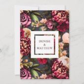 Romantische Chrysanthemum op Polar Night Save Datu Kaart (Voorkant)