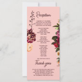 Romantische Chrysanthemum op Roze Gossamer (Achterkant)