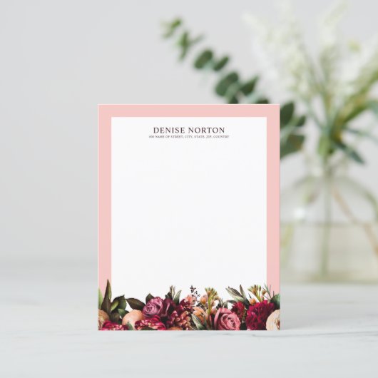 Romantische Chrysanthemum op Roze Gossamer (Staand voorkant)