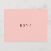 Romantische Chrysanthemum op Roze Gossamer Briefkaart (Achterkant)