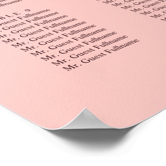 Romantische Chrysanthemum op Roze Gossamer Poster (Hoek)