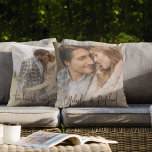 Romantische citaat namen foto beide zijden paar kussen<br><div class="desc">Romantische citaat namen foto beide zijden paar. Herinneringen aan je trouwdag met deze romantische aandenken met aan elke kant een andere foto,  je namen op de voorkant en Two hearts One Journey quote op de achterkant. Wijzig desgewenst de tekst en vervang de voorbeeldfoto's door uw eigen favorieten.</div>