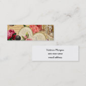 Romantische Collage Calling Card Contactkaartje (Voorkant / Achterkant)