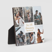 Romantische collage verjaardag aangepaste foto fotoplaat (Voorkant)