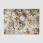 Romantische Cottage Bloem Decoupage Tissuepapier (Voorkant)