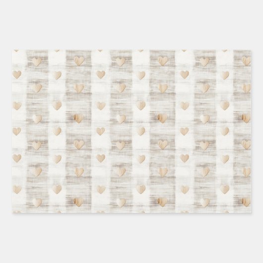 Romantische Crème Witte Bloem Boho Bruiloft Feest  Inpakpapier Vel (Voorkant 2)