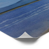 Romantische dag op het strand poster (Hoek)