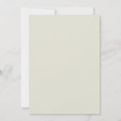 Romantische Daisy Botanische Bloemige Vogel Bruilo Kaart (Achterkant)