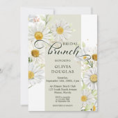 Romantische Daisy Botanische Bloemrijke Vogelbad D Kaart (Voorkant)