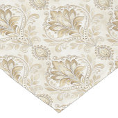 Romantische Damask Table Runner Waterverf Ivory Hu Lange Tafelloper (Hoek)