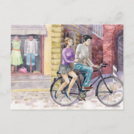 Romantische datum briefkaart