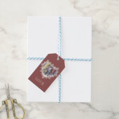 Romantische datum cadeaulabel (Met Touw)