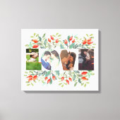 Romantische decoratieve liefdesfoto canvas afdruk (Voorkant)