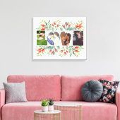 Romantische decoratieve liefdesfoto canvas afdruk (Insitu (Woonkamer))