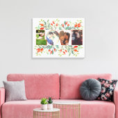 Romantische decoratieve liefdesfoto canvas afdruk (Insitu (Woonkamer))