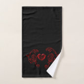 Romantische, delicate Gothic Bad Handdoek (Handdoek)