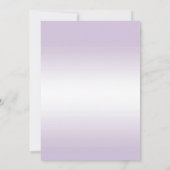 Romantische diamanten en Bow Birthday Party Kaart (Achterkant)