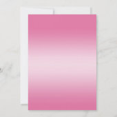 Romantische diamanten en roze Afstuderen Kaart (Achterkant)