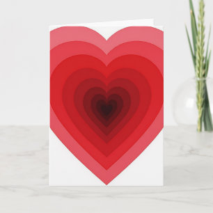 Romantische Diepe Liefdeskaart Kaart