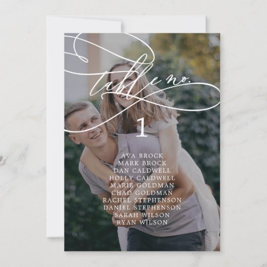 Romantische donkere foto hangende zitgrafiek Kaart (Voorkant)