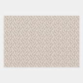 Romantische, donkere pruimpaarse bloemige bruidsdo inpakpapier vel (Voorkant 2)