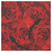 Romantische donkerrode rozen stof (Close Up)