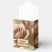 Romantische Dromerige Bloemen Huwelijk dank u Bedankdoosjes (Geopend)