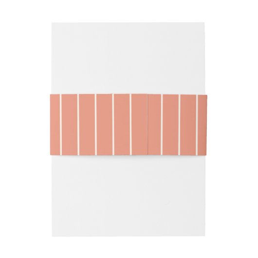 Romantische duiven koraal bruiloft uitnodigingen wikkel (Achterkant Voorbeeld)