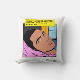 Romantische Echo's Eenzaam Hart Romance Stripboek Kussen