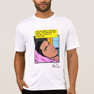 Romantische Echo's Eenzame Harten Romantische Stri T-shirt