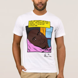 Romantische echo's Eenzame uren Romantische strip T-shirt
