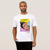 Romantische Echo's Lonely Hearts Romance Stripverh T-shirt (Voorkant volledig)