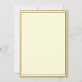 Romantische Eerste Kus Kaart (Achterkant)